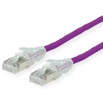 Tinklo kabelis Dätwyler 21.05.0536 Violet 3m Cat6a S/FTP