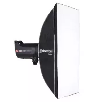 Elinchrom Rotalux Rectabox juodas sidabrinis 800 mm x 300 mm x 600 mm