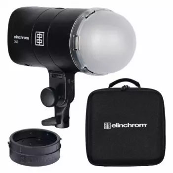 Blykstė Elinchrom ONE Black Universal Battery Powered, 131 Ws
