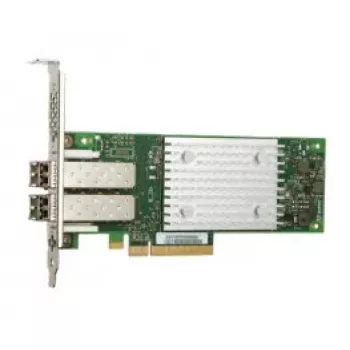Tinklo plokštė QLOGIC QLE2742-SR-CK – vidinė PCIe šviesolaidinė 6400 Mbit/s, žalia