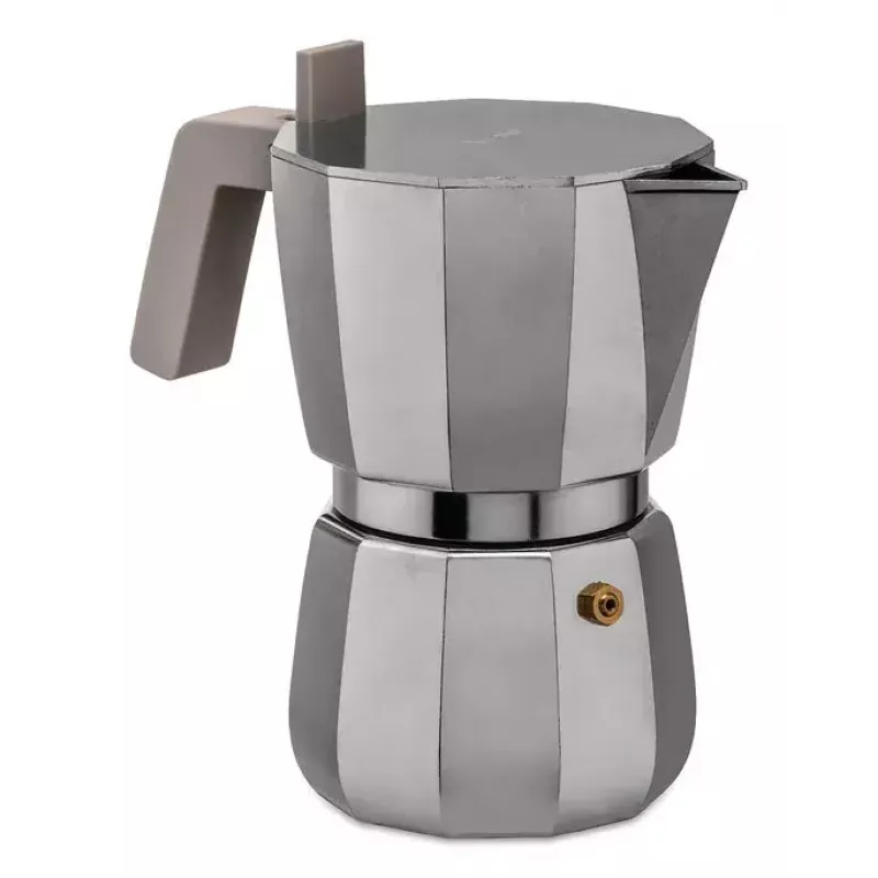 Moka puodas Alessi Moka 0.07 L Pilka