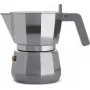 Alessi DC06/3 sidabrinis moka puodas – viryklei, 3 puodeliams