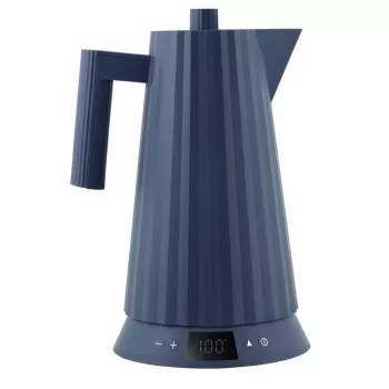 Elektrinis virdulys Alessi Plissé 1.0 L 2200 W mėlynas, termoplastinė derva, paslėptas pagrindas, automatinis išsijungimas