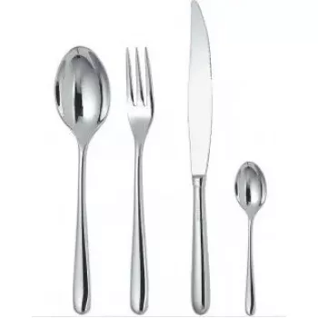 Stalo įrankių rinkinys ALESSI LCD01S24 nerūdijantis plienas, servisas 24 asmenims