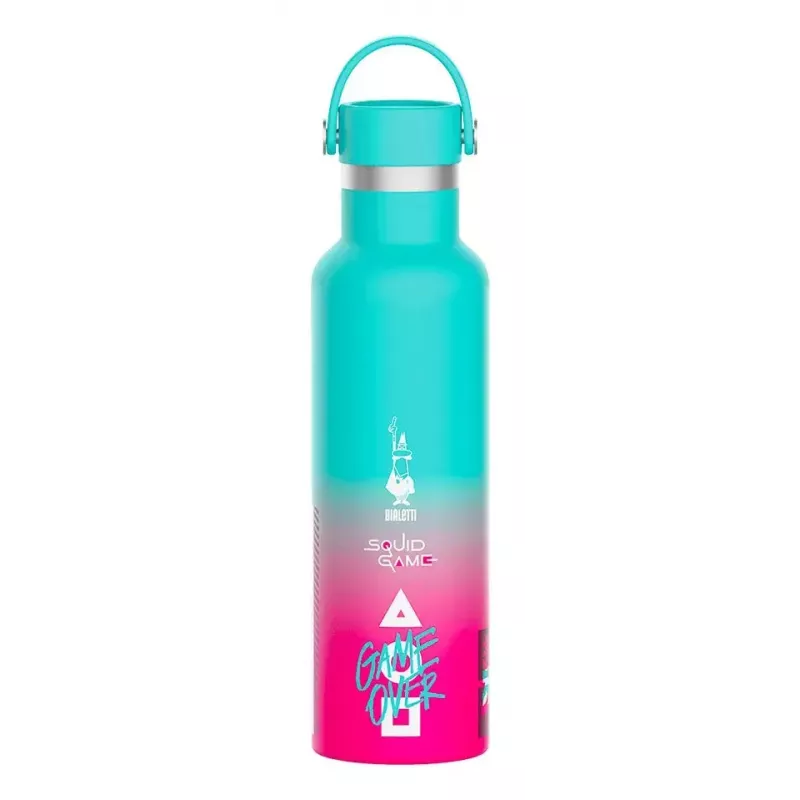 Geriamasis butelis Bialetti SQUID004 600 ml nerūdijantis plienas įvairiaspalvis