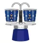 Moka puodas Bialetti 0005349 Juodas Mėlynas Nerūdijantis plienas Aliuminis