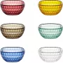 Serviravimo puodeliai Guzzini VANITY 6 vnt., įvairių spalvų, 12 cm