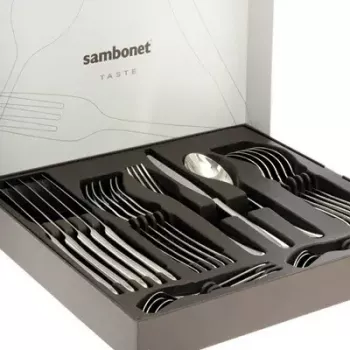Stalo įrankių rinkinys Sambonet Taste 52553-81 24 vnt Chromas