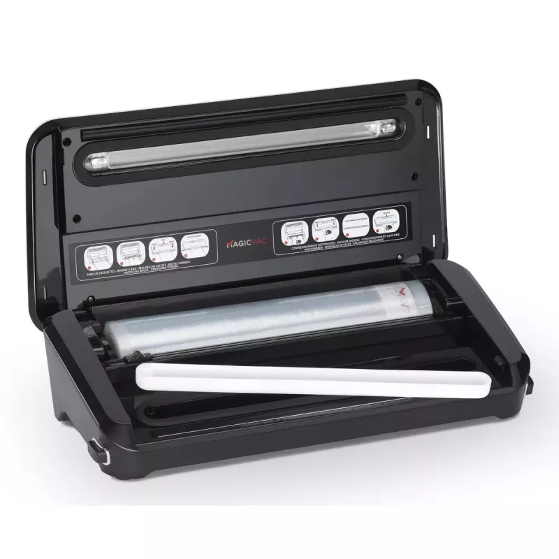 Vakuuminis pakuotuvas Magic Vac Activa 800 mbar juodai baltas
