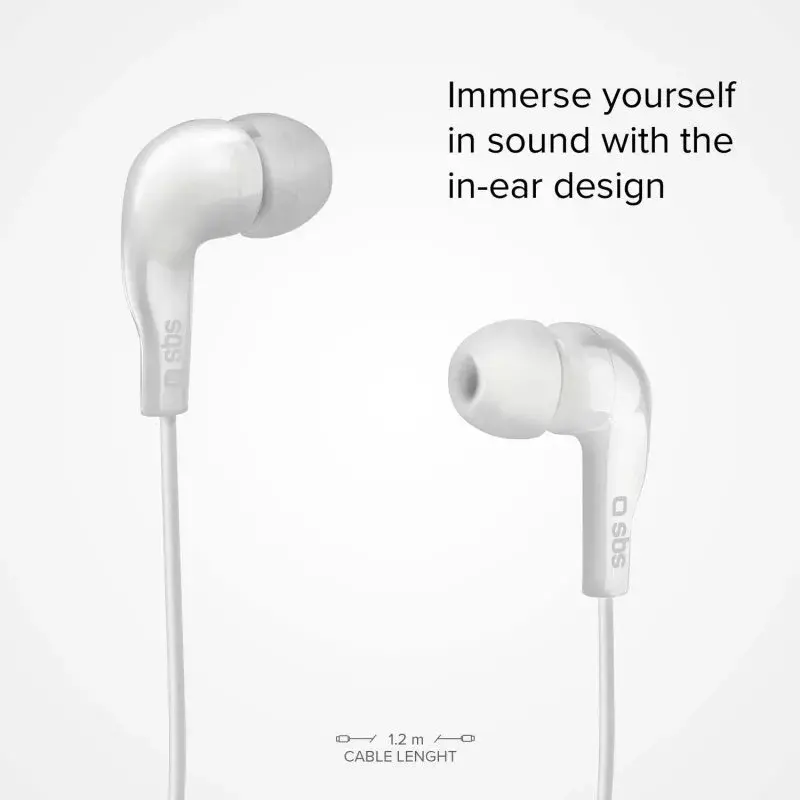 Ausinės SBS In-ear stereo komplektas Studio Mix 10