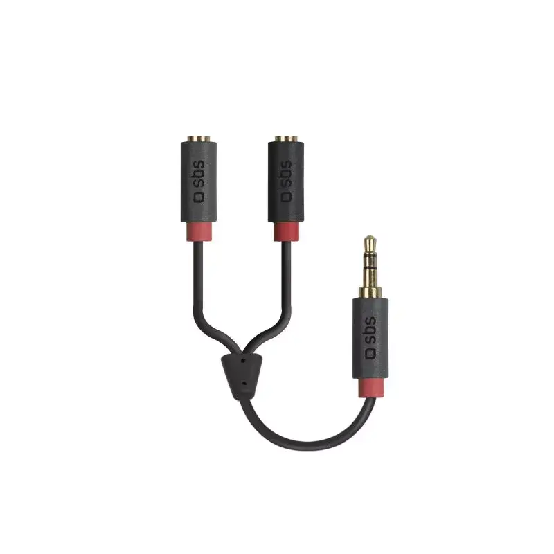 SBS Audio 3,5 mm lizdo skirstytuvas stereo garso kabelis 20 cm