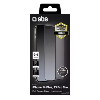 Apsauginis stiklas SBS TESCRFCIP1367K iPhone 13 Pro Max ir iPhone 14 Plus, skaidrus, atsparus įbrėžimams ir smūgiams