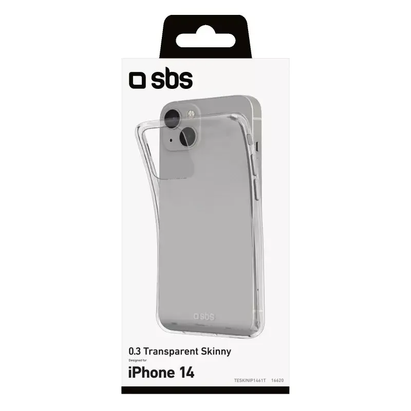 Dangtelis SBS TESKINIP1461T iPhone 14 permatomas 15,5 cm