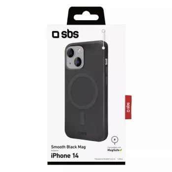 Dėklas SBS TEMAGCOVRUBIP1461K iPhone 14 15,5 cm Juodas