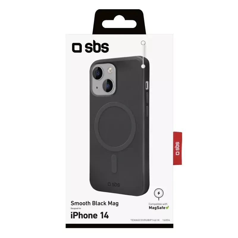 Dėklas SBS TEMAGCOVRUBIP1461K iPhone 14 15,5 cm Juodas