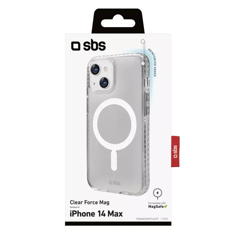 Dangtelis SBS TEMAGCOVIP1467T, iPhone 14 Plus, 17 cm, permatomas