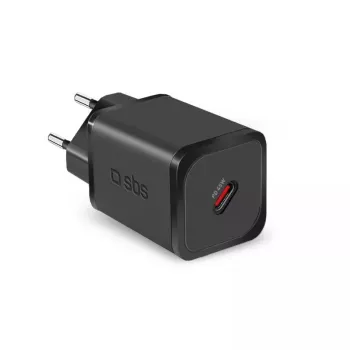 Mobiliojo įrenginio įkroviklis SBS TETRGAN1C45W 45 W Greitas įkrovimas USB-C GaN Juodas