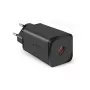SBS Mobile TETRGAN1C65W vidinis AC greitasis įkroviklis — 100–240 V, 1x USB-C, juodas, skirtas išmaniajam telefonui, planšetei, nešiojamam kompiuteriui, išmaniajam laikrodžiui, ausinėms