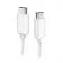 USB-C į USB-C laidas SBS Mobile TECABLETISSUETCCG, USB 2.0, 1,5 m, baltas