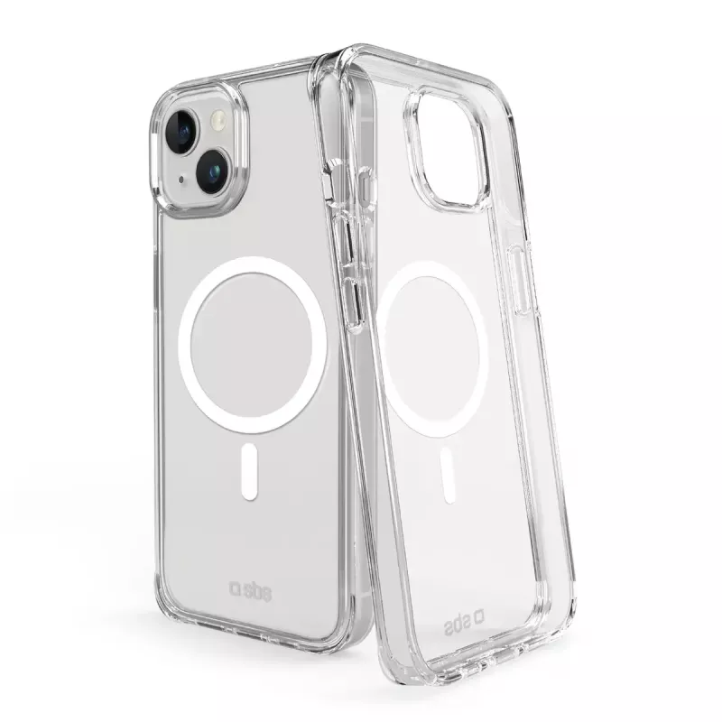 Dėklas SBS TELIGMAGIP1567T Skaidrus, iPhone 15 Plus/14 Plus, 17 cm