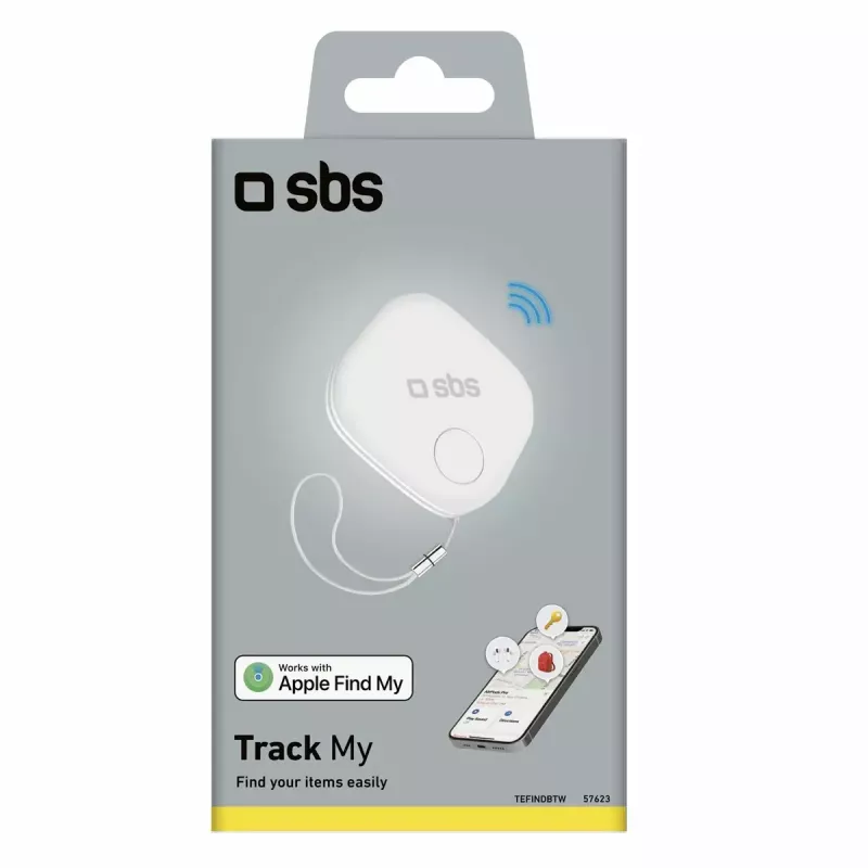 SBS TEFINDBTW sekiklis universalus baltas su CR2032 baterija 12g