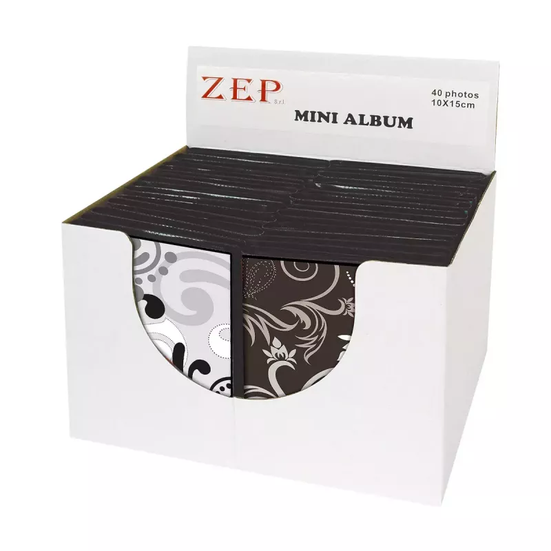 ZEP Umbria Mini albumas 10x15 cm, 40 nuotraukų, stendas po 36 vnt. (MW4640)