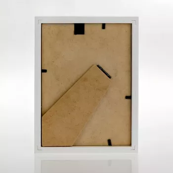 Vieno paveikslėlio rėmelis ZEP Vivan 3 V33573 medinis baltas 13x18 cm