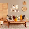 Nuotraukų rėmelių rinkinys ZEP Kriss 4Q Wood Brown White 310x340 mm