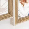 Nuotraukų rėmelių rinkinys ZEP Kriss 4Q Wood Brown White 310x340 mm