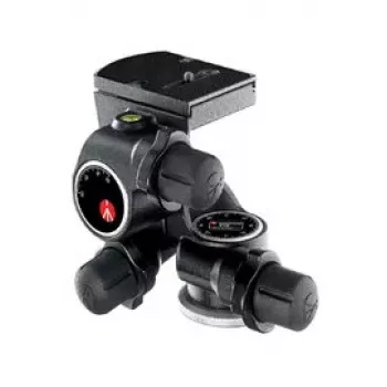 Manfrotto 410 Junior Geared Head galvutė trikojui juoda aliuminė