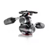 3 krypčių galvutė Manfrotto MHXPRO-3W juoda aliumininė 3/8 colio