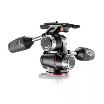 3 krypčių galvutė Manfrotto MHXPRO-3W juoda aliumininė 3/8 colio