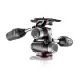 3 krypčių galvutė Manfrotto MHXPRO-3W juoda aliumininė 3/8 colio