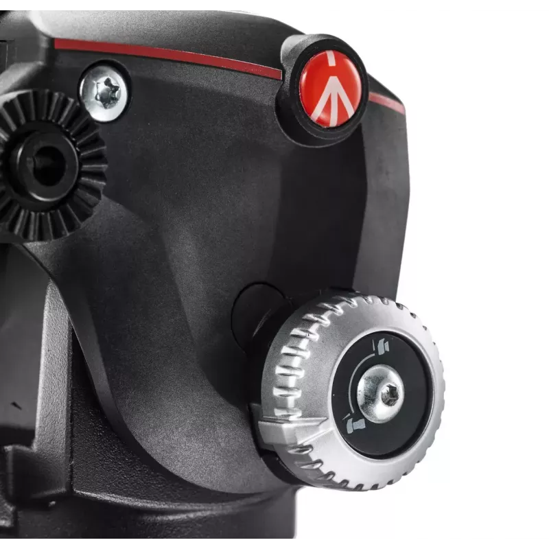 Skysčio galvutė Manfrotto MHXPRO-2W juoda aliumininė 3/8 colio