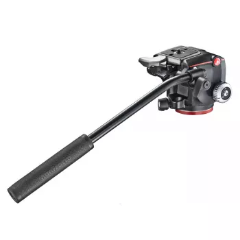 Skysčio galvutė Manfrotto MHXPRO-2W juoda aliumininė 3/8 colio