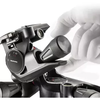Galvos Manfrotto MHXPRO-3WG juodas technopolimeras 3/8 colio