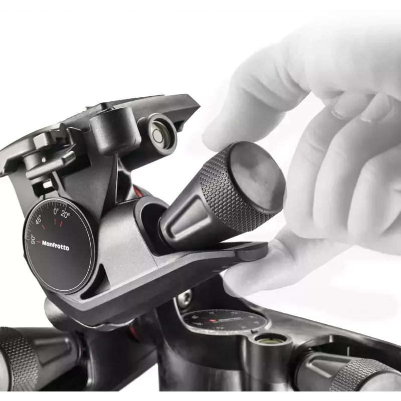 Galvos Manfrotto MHXPRO-3WG juodas technopolimeras 3/8 colio