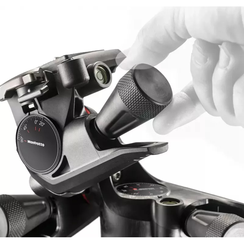 Galvos Manfrotto MHXPRO-3WG juodas technopolimeras 3/8 colio