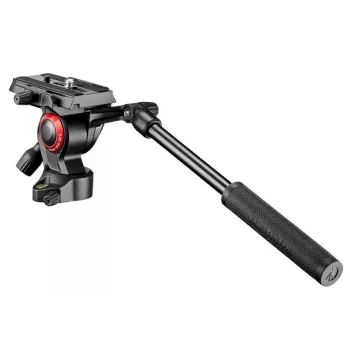 Tripodinė galvutė Manfrotto MVH400AH juoda aliumininė 1/4 colio skysčio