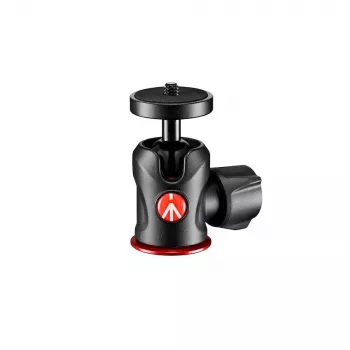 Galvos rutulinis Manfrotto 492 Centre Ball Head juodas raudonas 1/4 colio