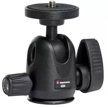 Kamuolinė galvutė trikojui Manfrotto MH494-BH juodas aliuminis 1/4 colio