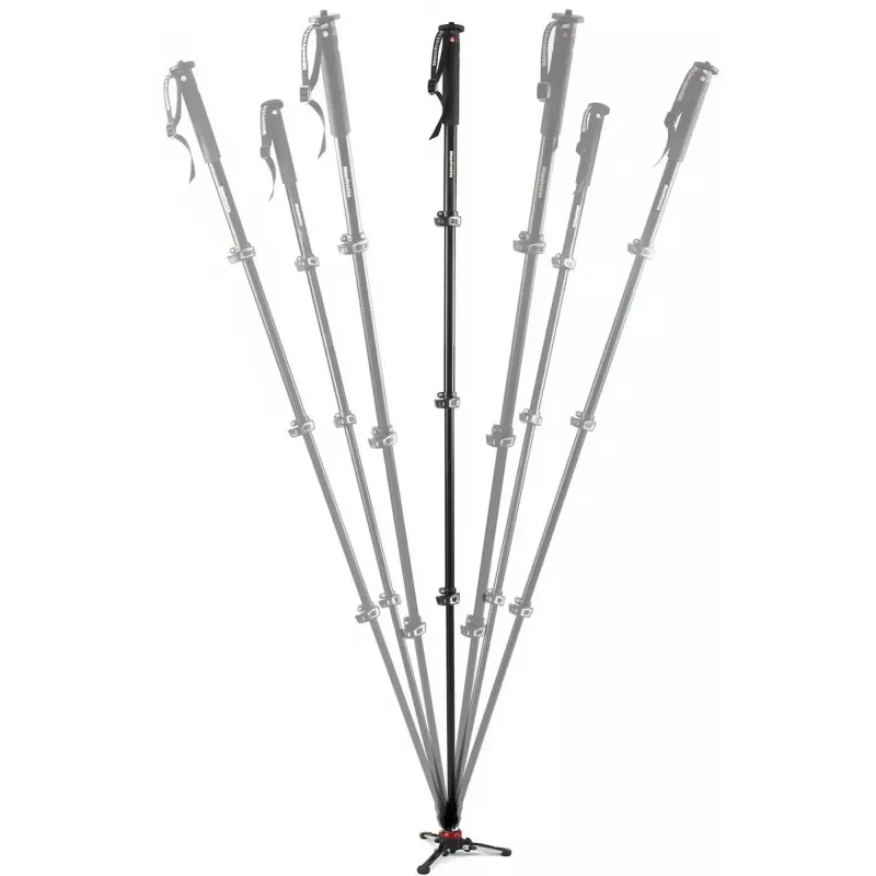 Monopod Manfrotto MVMXPRO500 aliumininis juodas