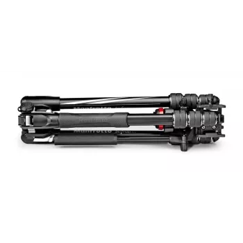 Tripodas Manfrotto MVKBFRT-LIVE skaitmeniniams/filmavimo fotoaparatams 3 kojos juoda raudona sidabrinė