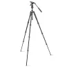 Tripodas Manfrotto MVKBFRT-LIVE skaitmeniniams/filmavimo fotoaparatams 3 kojos juoda raudona sidabrinė