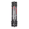 Tripodas Manfrotto MKBFRTC4GT-BH Nešiojama vaizdo kamera 3 kojos Juoda Sidabrinė