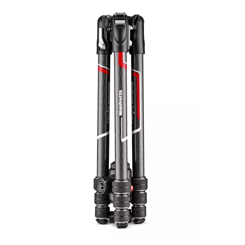 Tripodas Manfrotto MKBFRTC4GT-BH Nešiojama vaizdo kamera 3 kojos Juoda Sidabrinė