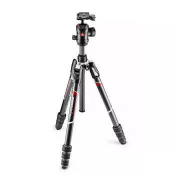 Tripodas Manfrotto MKBFRTC4GT-BH Nešiojama vaizdo kamera 3 kojos Juoda Sidabrinė
