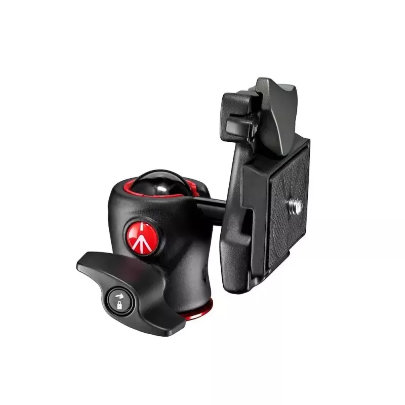 Galvos rutulinė Manfrotto MH490-BH juodas aliuminis 1/4 colio aukštis 90 mm svoris 190 g