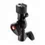 Manfrotto MLH1HS-2 šaltojo bato pasukama galvutė su šviesos jungtimi ir skėčio laikikliu