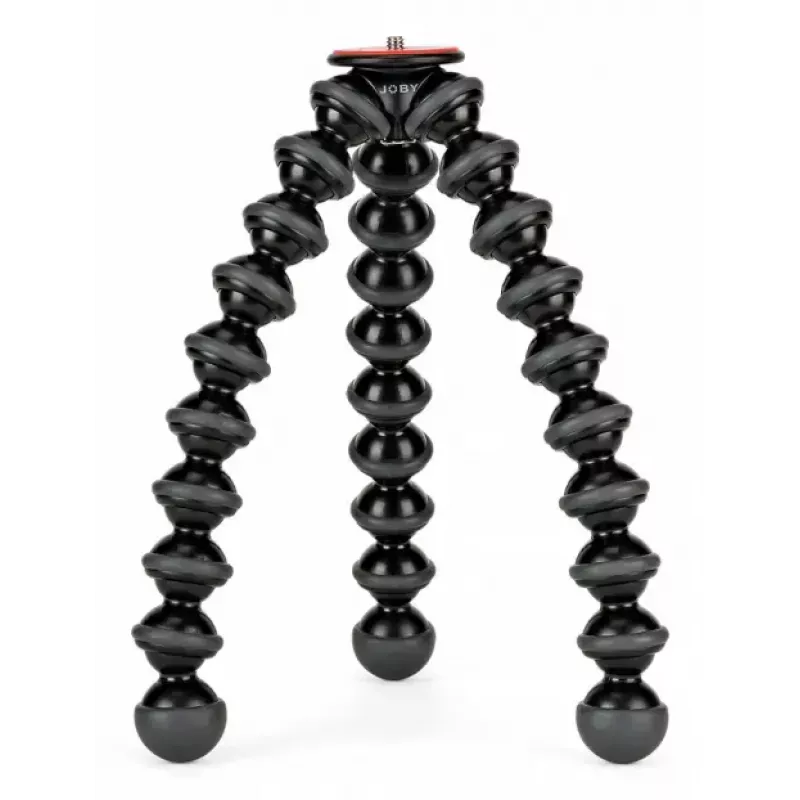Stovas Joby GorillaPod 3K skirtas skaitmeniniams ir kino fotoaparatams – 3 kojos, maks. apkrova 3 kg, maks. aukštis 24 cm, juodas